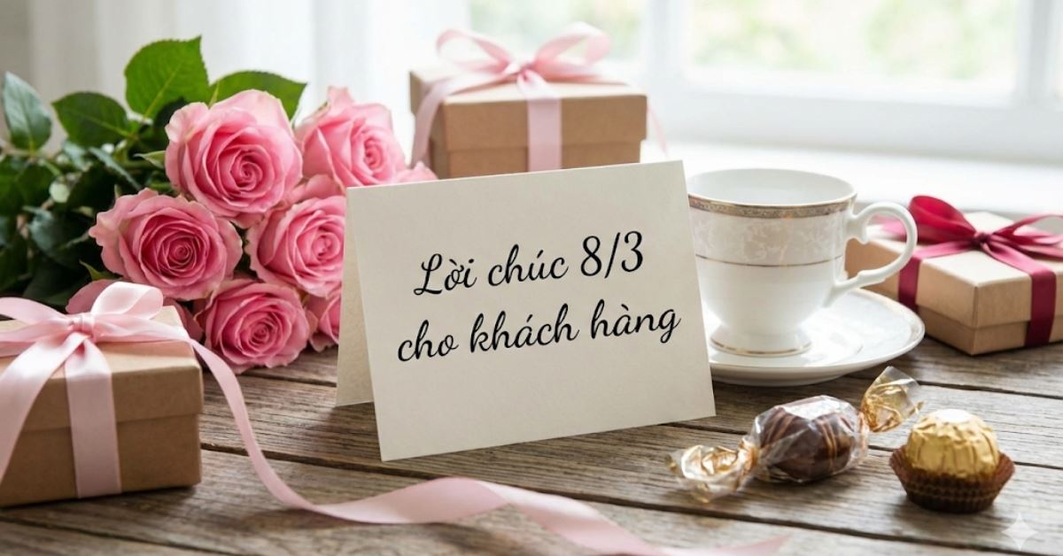 Lời chúc 8/3 cho khách hàng, đối tác hay và ý nghĩa nhất 2026