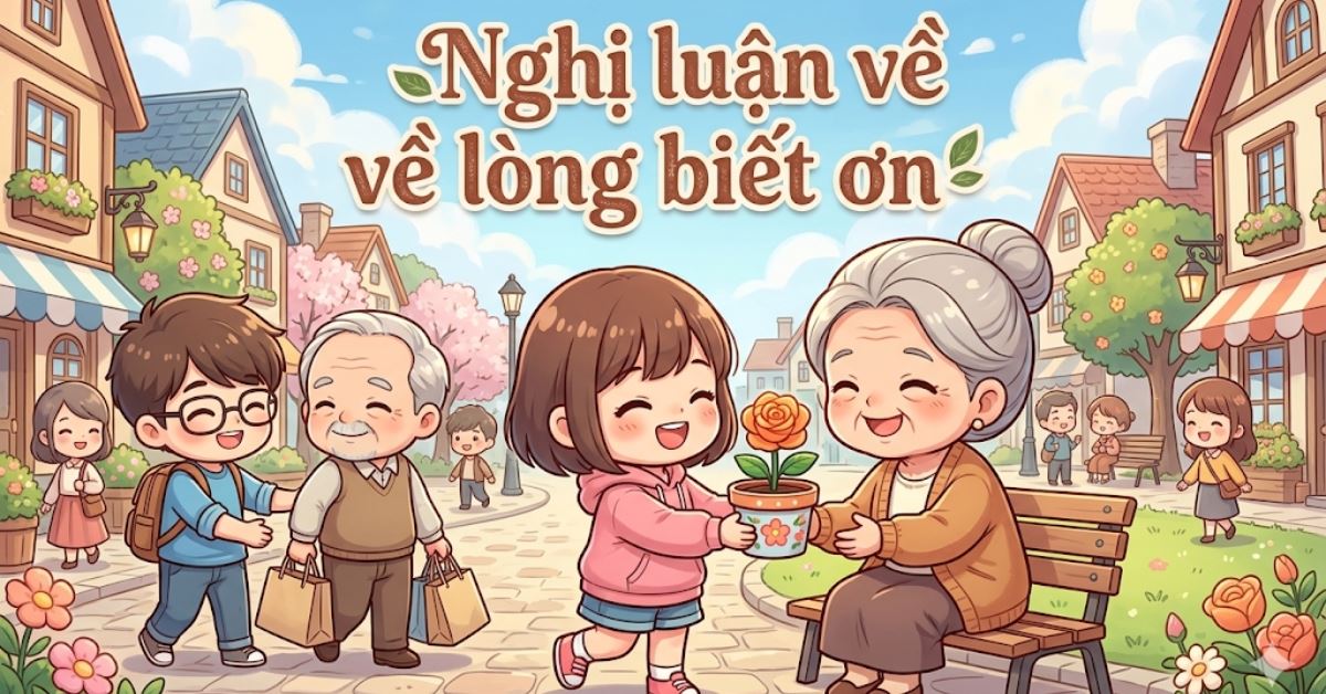 20 bài văn nghị luận về lòng biết ơn hay, có dẫn chứng cụ thể