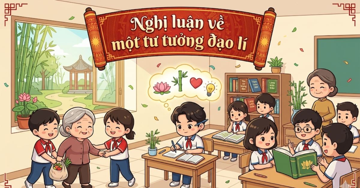 20+ bài văn nghị luận về một tư tưởng đạo lí chi tiết, điểm cao nhất