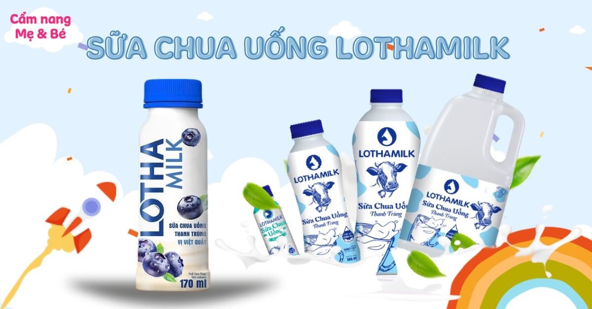 Review sữa chua uống Lothamilk có tốt không? Có nên mua không?