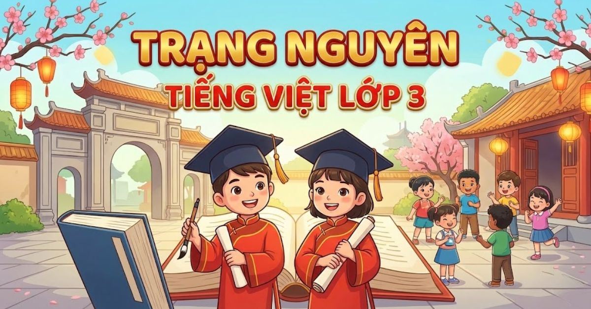 Trạng Nguyên Tiếng Việt lớp 3: Tổng hợp đề ôn tập, đề thi và đáp án 2025 - 2026