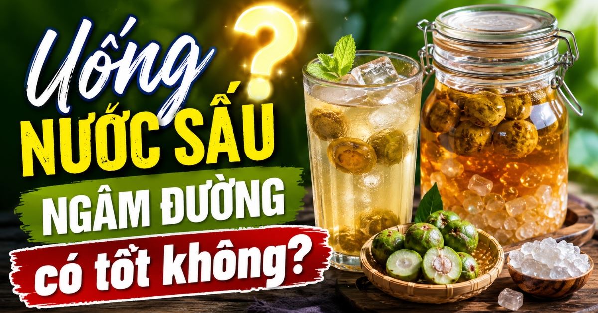 Uống nước sấu ngâm đường có tốt không? Bao nhiêu calo? Uống có mập không?