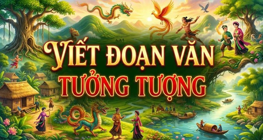 Viết đoạn văn tưởng tượng lớp 4 hay, sáng tạo, điểm cao (20 mẫu)