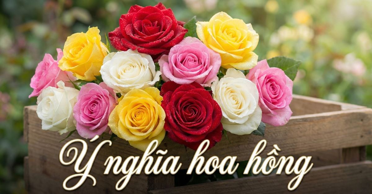 Ý nghĩa hoa hồng theo từng màu sắc, số lượng - Cách chọn màu theo mệnh