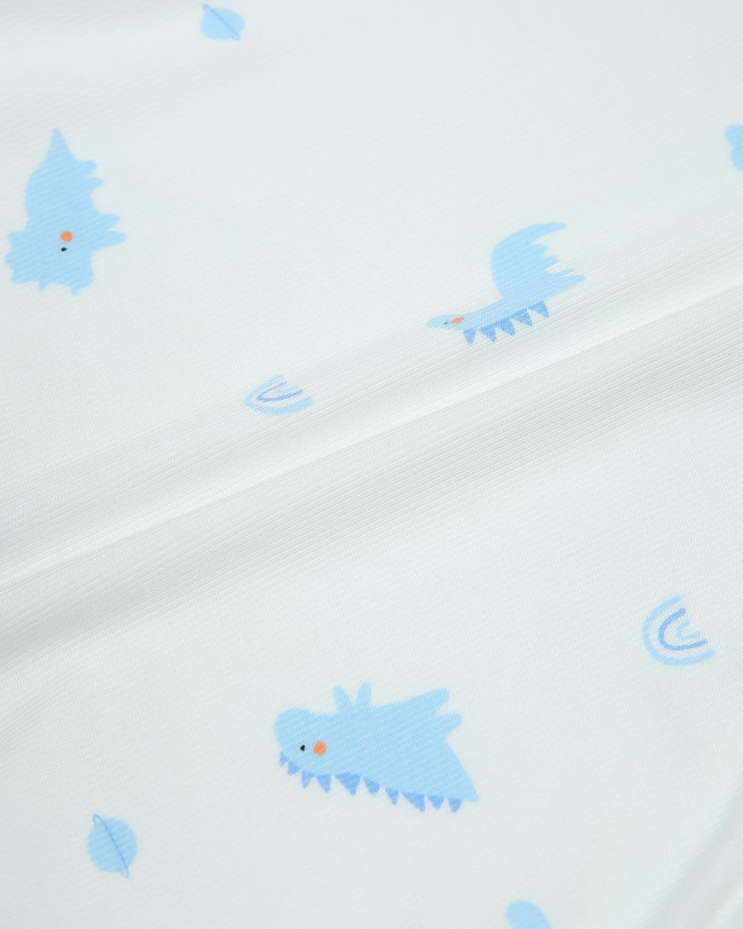 Nhộng chũn có khóa Lullaby NH756R 1 - 3 tháng màu trắng - hồng 11