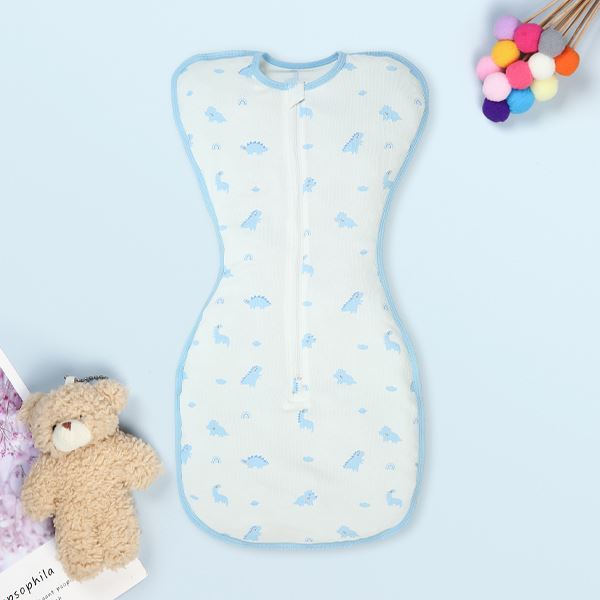 Nhộng chũn có khóa Lullaby NH756R 1 - 3 tháng màu trắng - xanh mềm, an toàn, giá tốt - AVAKids.com