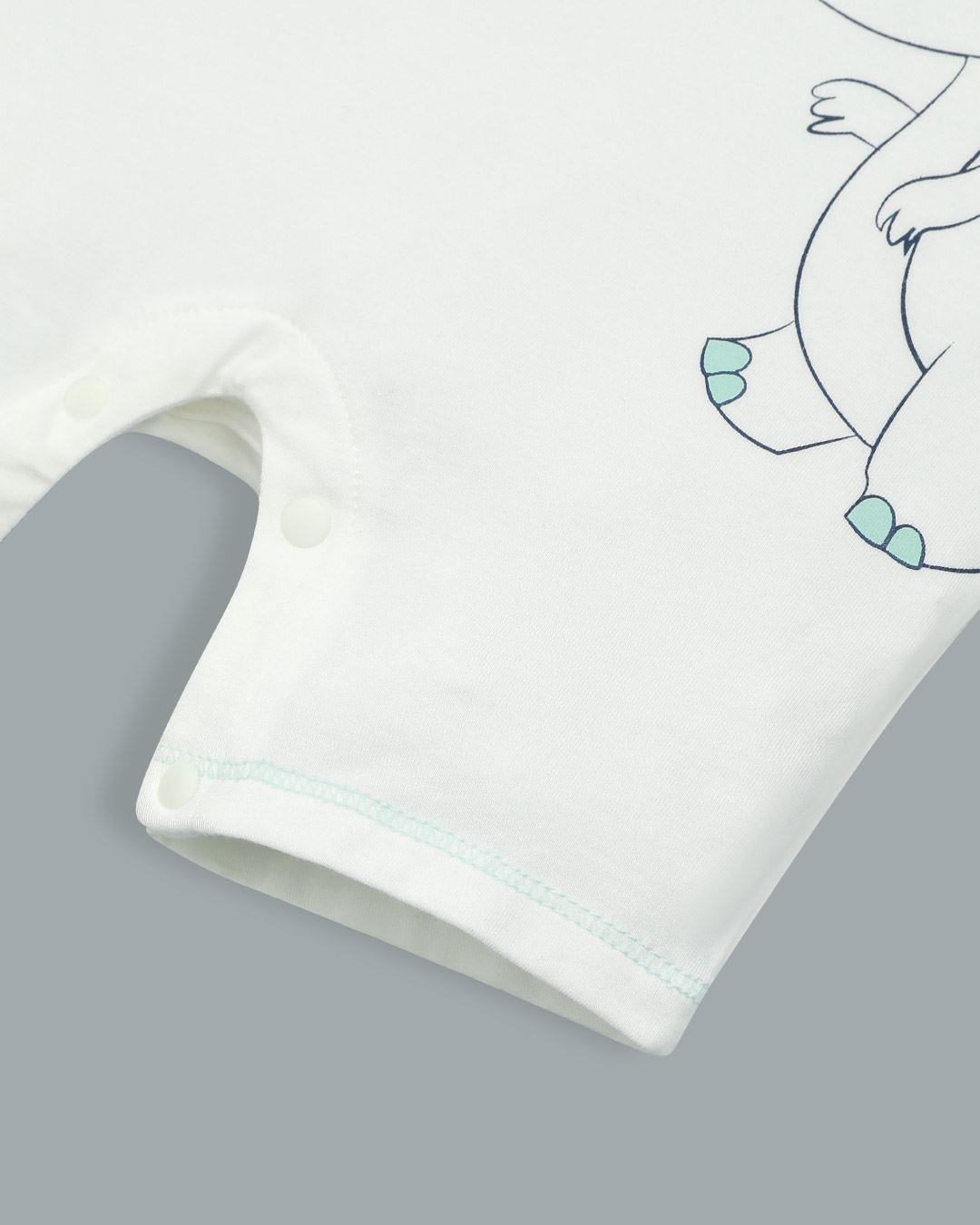 Bodysuit cài giữa La Pomme màu trắng - vàng 18