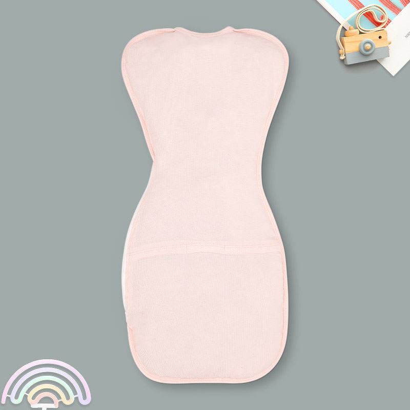 Nhộng chũn cài lệch Lullaby NH324N 1 - 3 tháng màu hồng