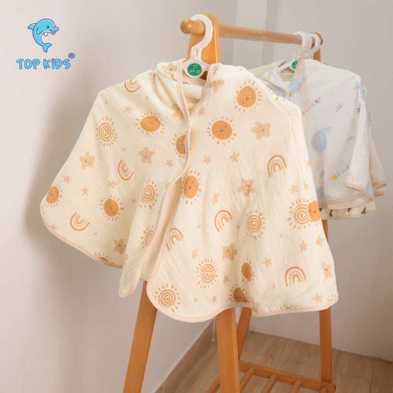 Áo choàng TOP KIDS 0 - 24 tháng - Mẫu ngẫu nhiên 13
