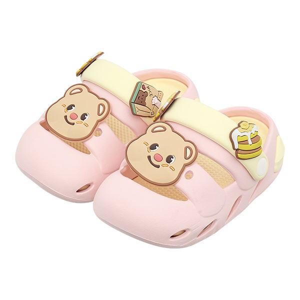 Dép sục HappyTime E2501-10 màu hồng - vàng