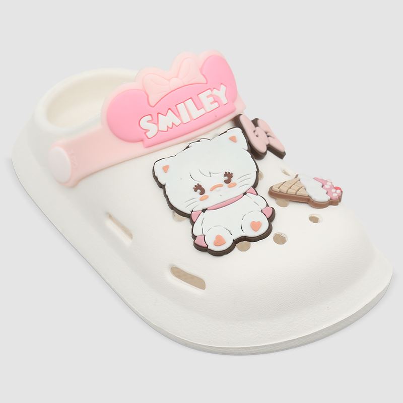 Dép sục cho bé gái HappyTime 2268-77 màu hồng 11