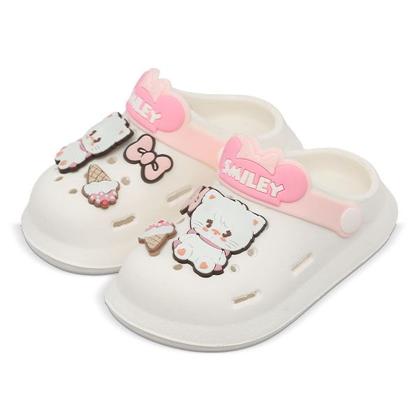 Dép sục HappyTime 2268-77 màu trắng