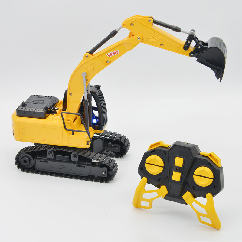 Đồ chơi xe công trình điều khiển từ xa - máy xúc gầu WINKA DK81266 5