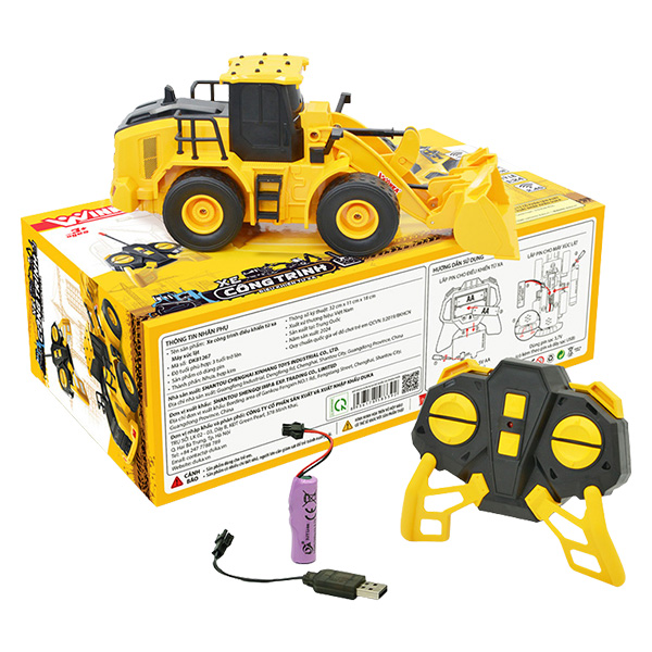 Đồ chơi điều khiển từ xa máy xúc lật WINKA DK81267