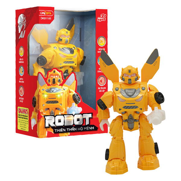 Đồ chơi mô hình robot thiên thần hộ mệnh CRESTA DK81185