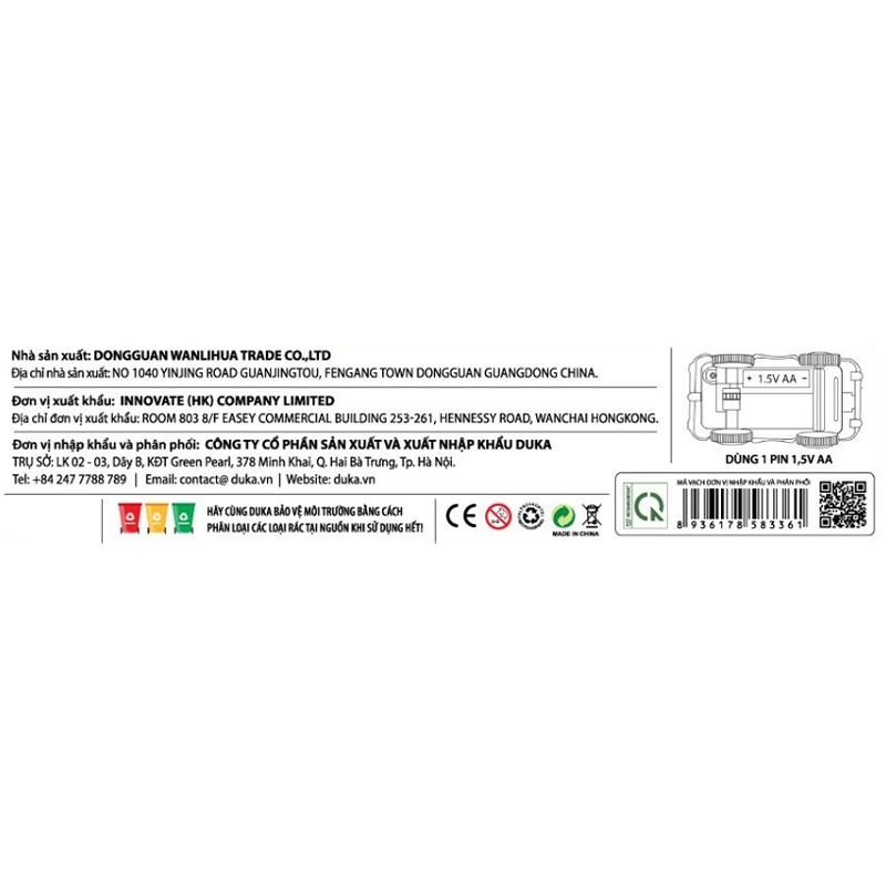 Đồ chơi mô hình đường ray biến hóa CRESTA DK81264 (120 chi tiết) 6