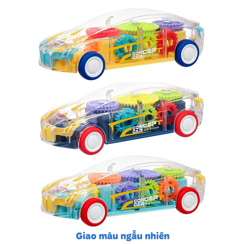 Đồ chơi mô hình xe ô tô trong suốt 3L 3LBHX899-15 - Màu ngẫu nhiên 2