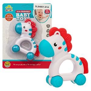 Đồ Chơi Lục Lạc Ngựa Vằn Sunlike Baby Toys Sl84801 - 61A