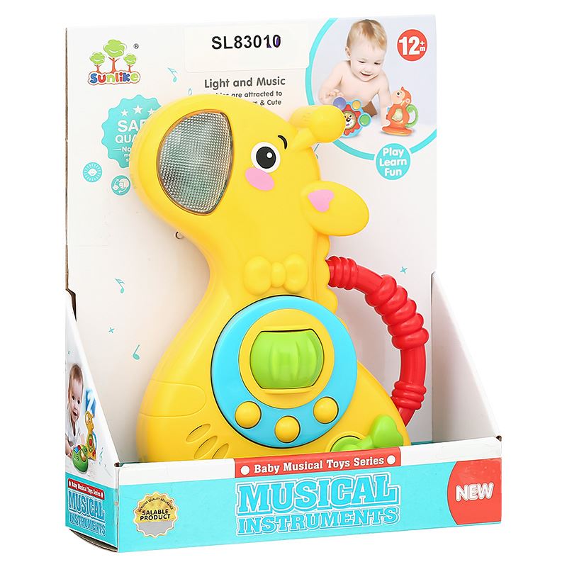 Đồ chơi lục lạc đàn ghi ta con hươu SUNLIKE BABY TOYS SL83010