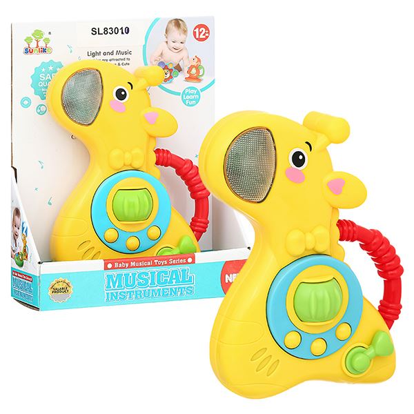 Đồ chơi lục lạc đàn ghi ta con hươu SUNLIKE BABY TOYS SL83010