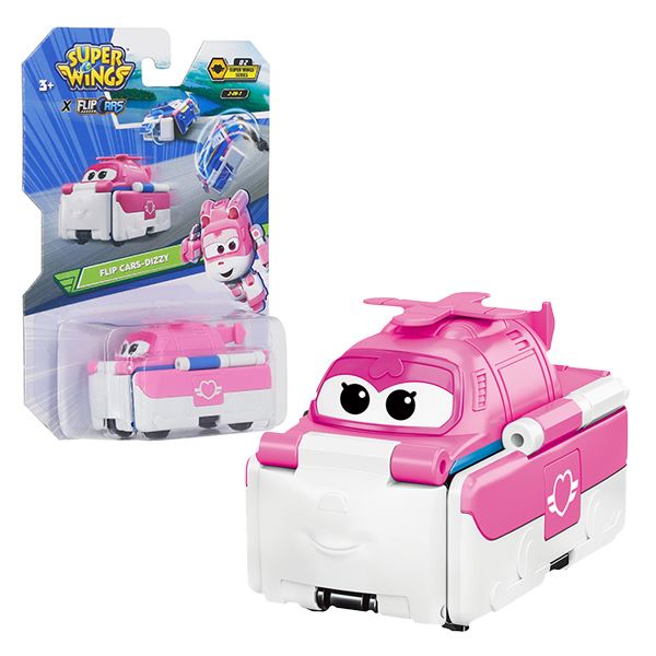 Đồ chơi xe Dizzy khéo léo biến hình tàu bay Superwings EU636302