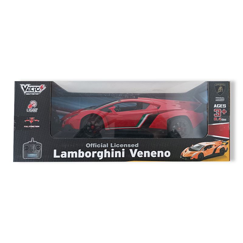 Đồ chơi điều khiển xe Lamborghini Veneno Vecto VT1802S/RD