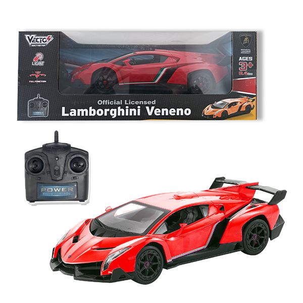 Đồ chơi điều khiển xe Lamborghini Veneno Vecto VT1802S/RD