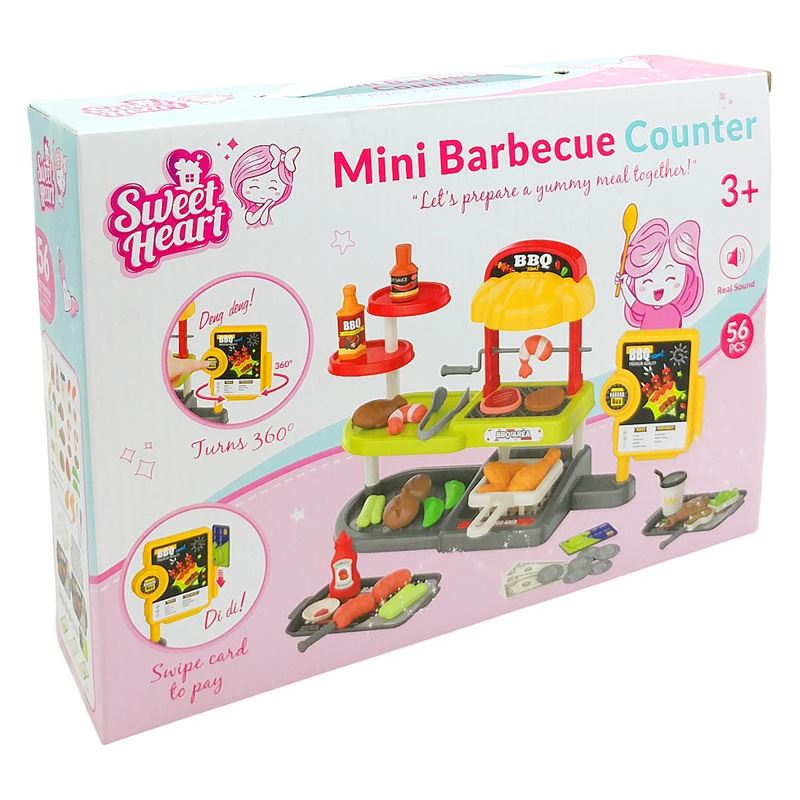 Đồ chơi bộ quầy BBQ mini Sweet Heart SH668-144 (56 chi tiết) 2