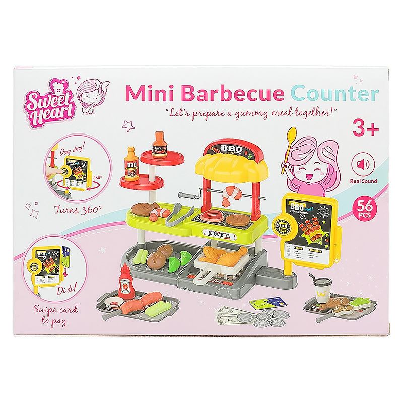 Đồ chơi bộ quầy BBQ mini Sweet Heart SH668-144 (56 chi tiết) 3
