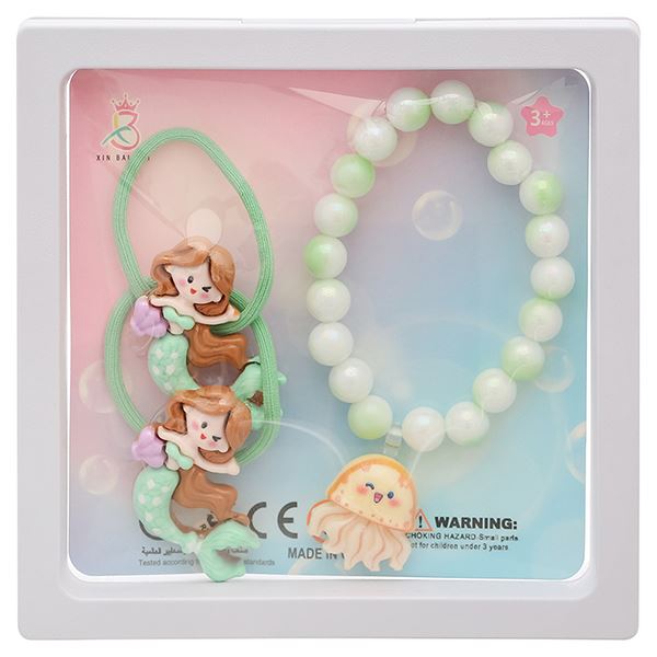 Đồ chơi vòng tay và cột tóc HappyTime XBH-012C/D - Mẫu ngẫu nhiên