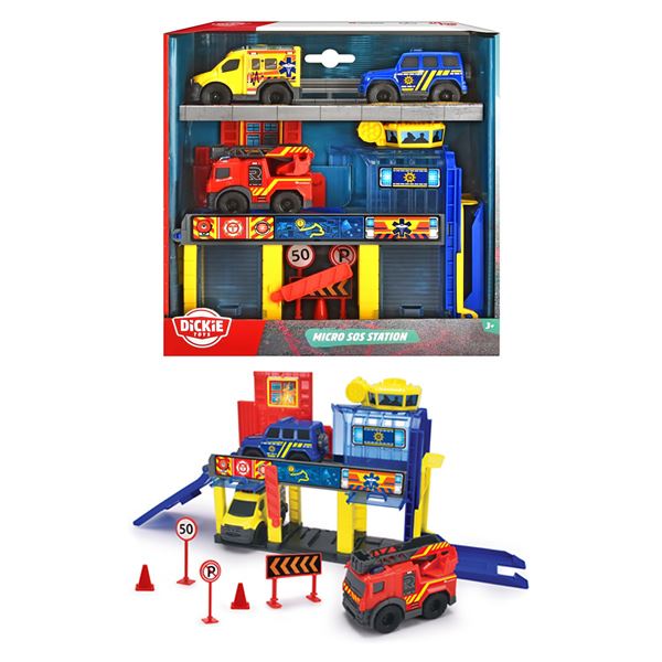 Đồ chơi trạm xe cứu hộ Dickie Toys 203713017