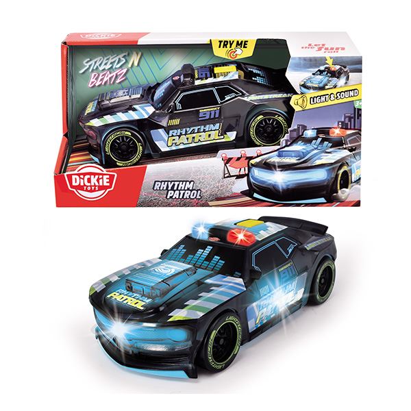 Đồ chơi xe cảnh sát âm nhạc Dickie Toys 203763008