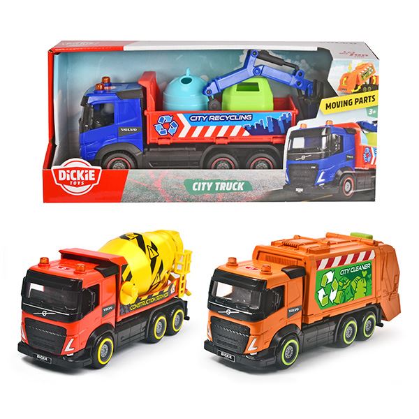 Đồ chơi xe công trình đường phố Dickie Toys 203744014 - Mẫu ngẫu nhiên