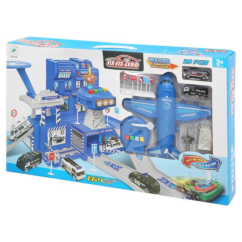 Đồ chơi trạm xe cảnh sát six-six-Zero 660-A295 (29 chi tiết) 3
