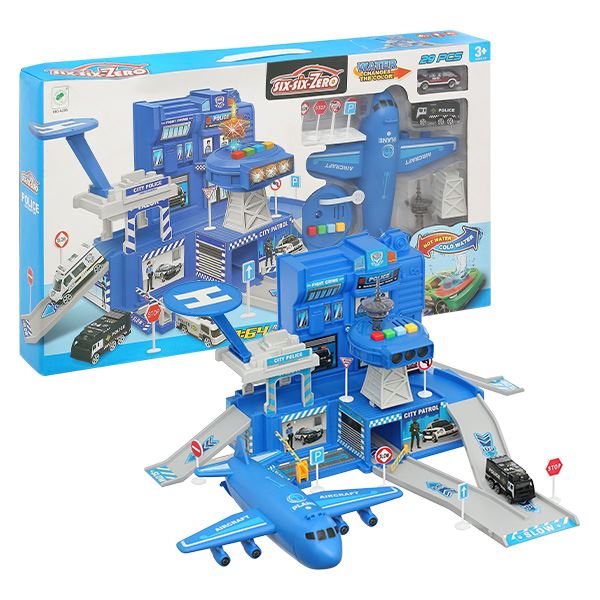 Đồ chơi trạm xe cảnh sát six-six-Zero 660-A295