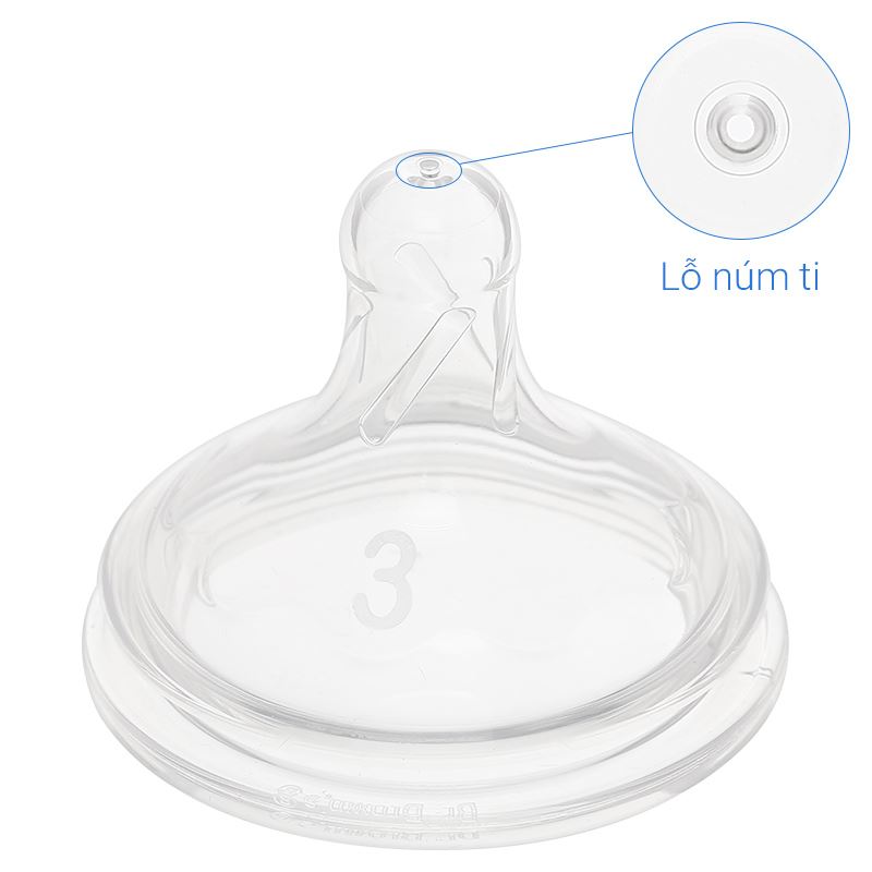 Bộ 2 núm ti Dr.Brown's cổ rộng size Y (từ 9 tháng) 22