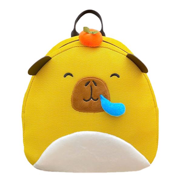 Balo cho bé mẫu giáo Tbwin PANNA8 capybara E2431 vàng cao cấp, bền đẹp, thời trang - AVAKids.com