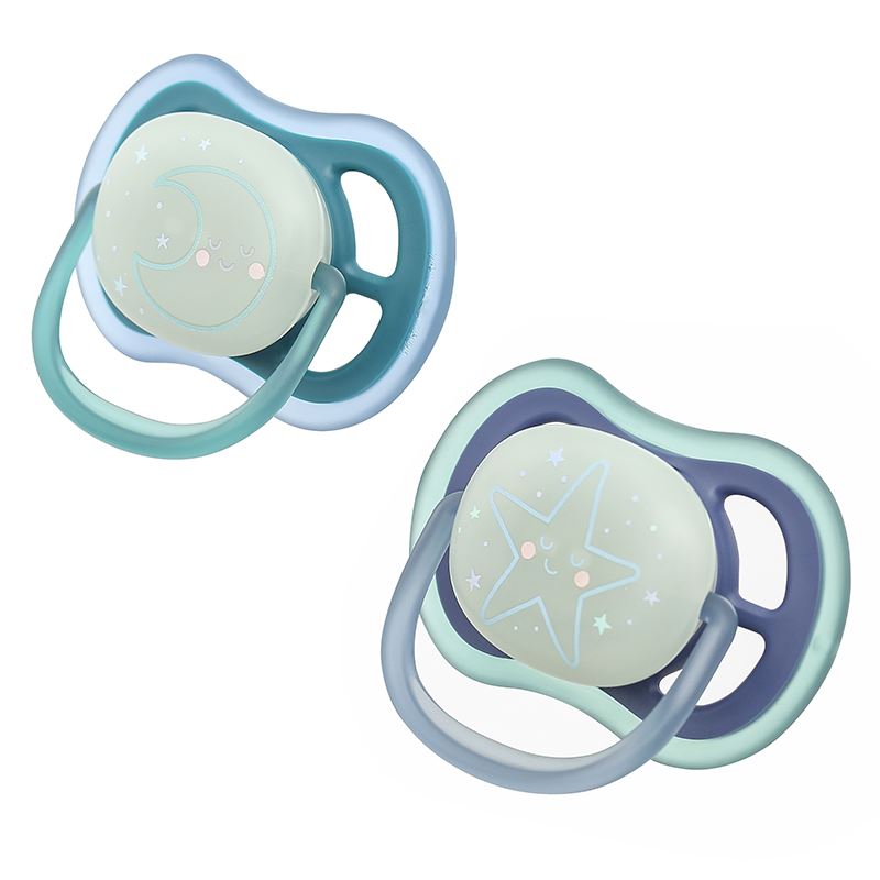 Bộ 2 ti ngậm Philips Avent dạ quang SCF376/13 (6 - 18 tháng) - Hình ngôi sao, mặt trăng 4