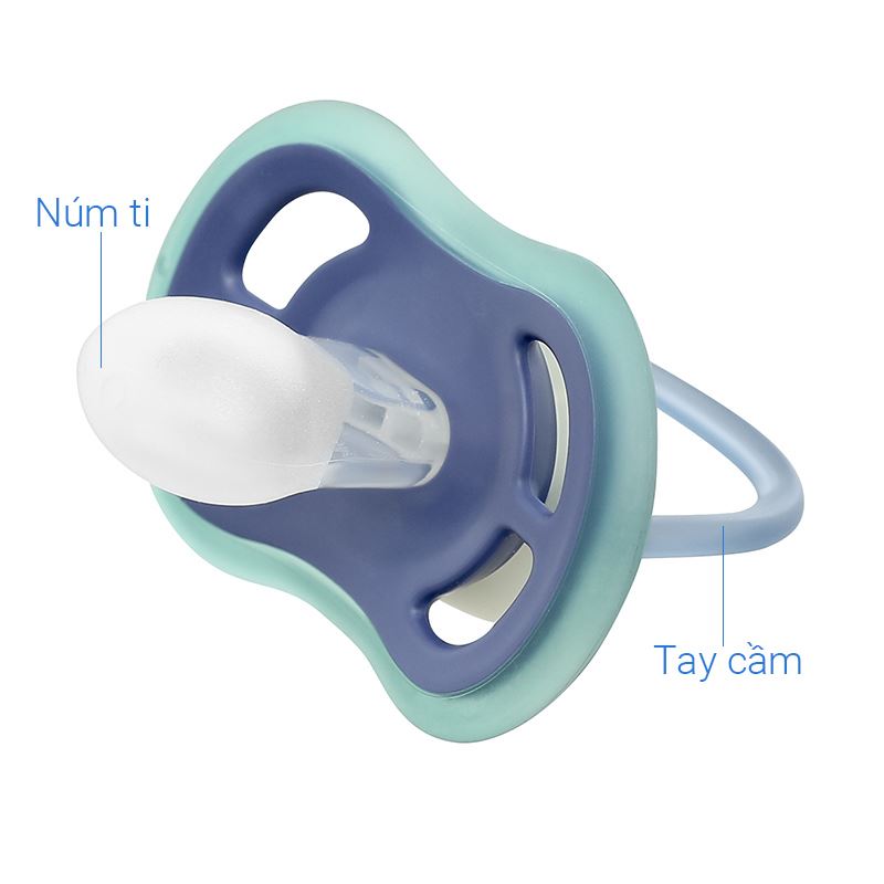 Bộ 2 ti ngậm Philips Avent dạ quang SCF376/13 (6 - 18 tháng) - Hình ngôi sao, mặt trăng 6