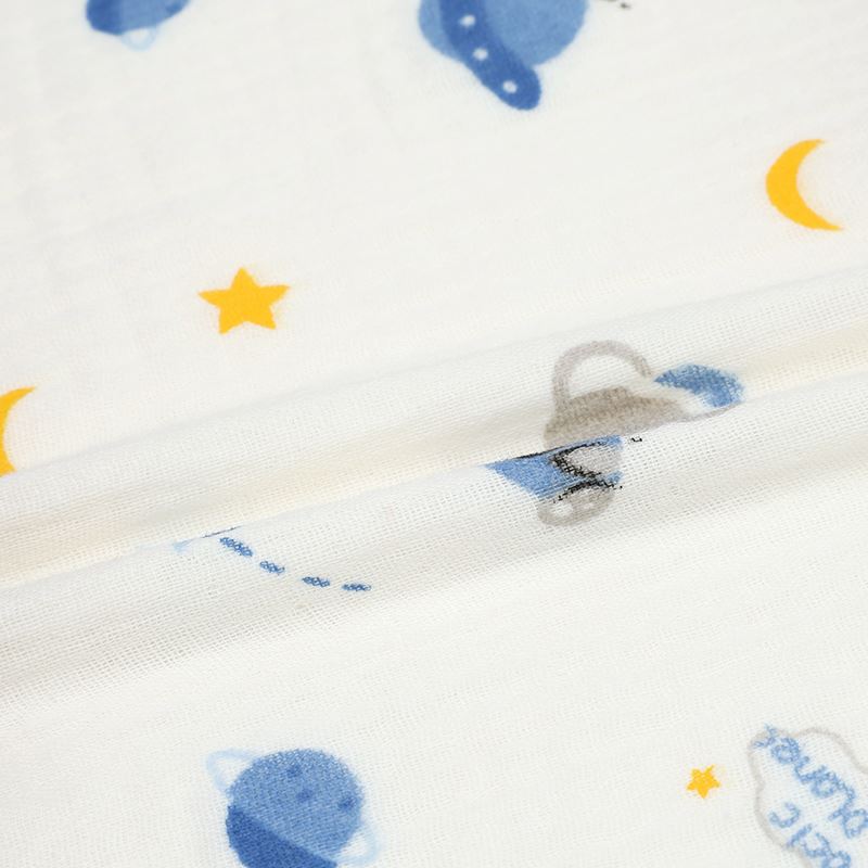 Set 5 cái khăn sữa cotton KACHOOBABY 2 lớp 30x30 cm - Màu ngẫu nhiên 7