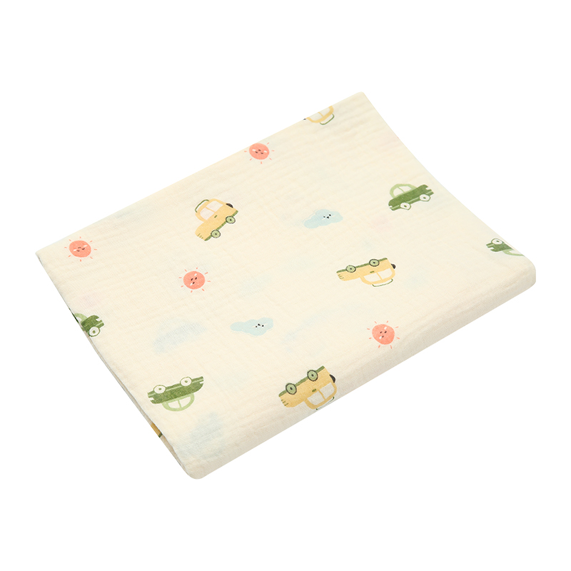 Khăn tắm muslin Bessla 2 lớp 90x100 cm - Ô tô 7