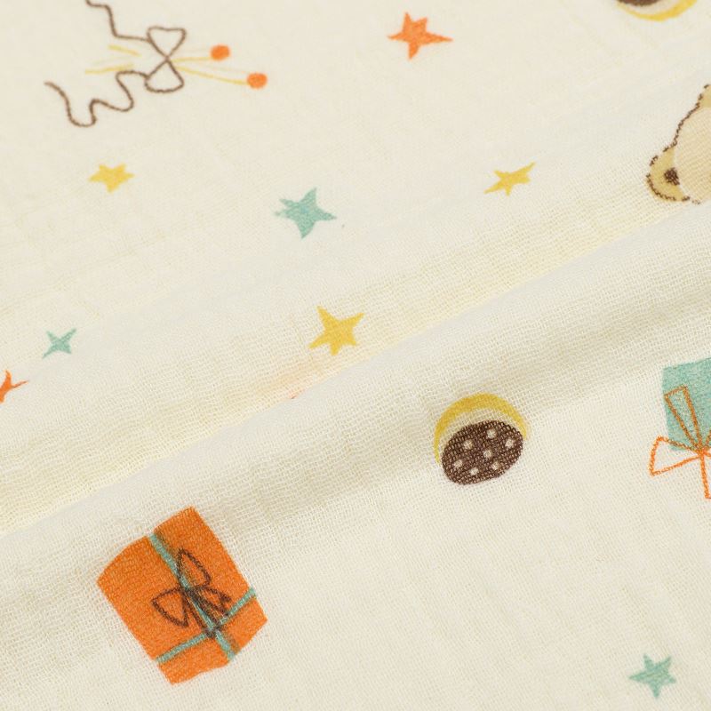Khăn tắm cotton TOP KIDS 4 lớp 80x100 cm - Màu ngẫu nhiên 4