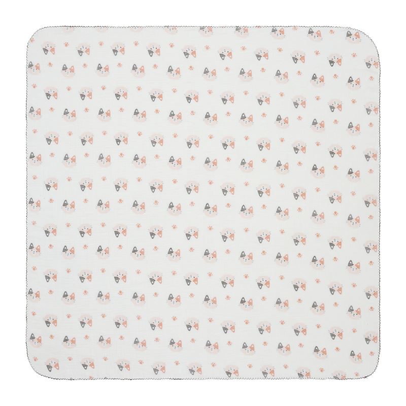 Khăn tắm cotton KACHOOBABY 2 lớp 100x100 cm - Màu ngẫu nhiên 4