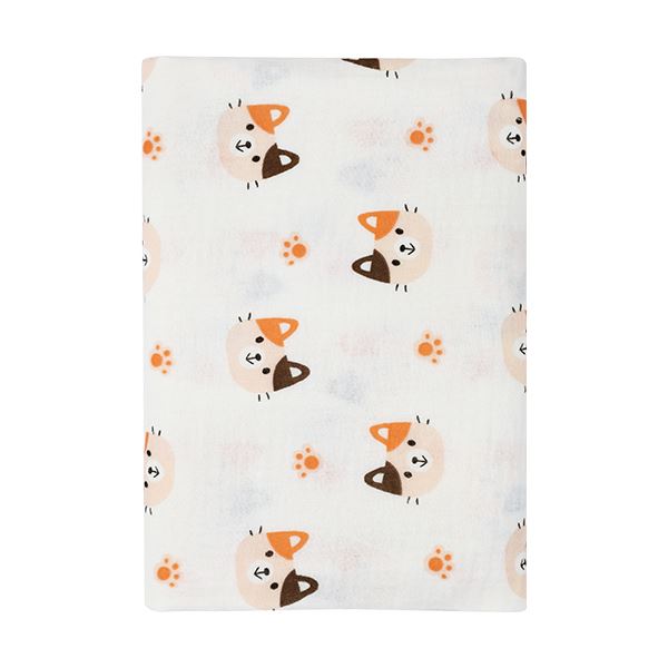Khăn tắm cotton KACHOOBABY 2 lớp 100x100 cm - Màu ngẫu nhiên