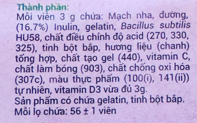 Thành phần