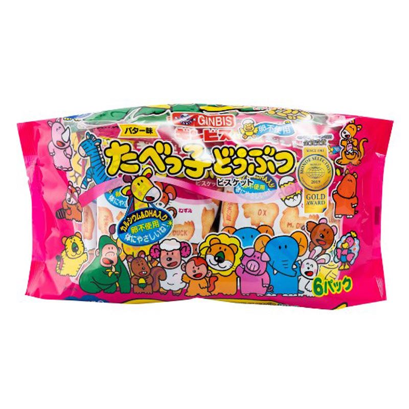 Bánh quy ăn dặm GinBis vị bơ gói 138g (từ 1 tuổi) - Giao bao bì ngẫu nhiên