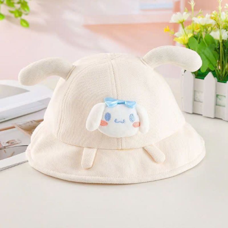Nón vành cho bé TOP KIDS thêu My Melody màu hồng 10