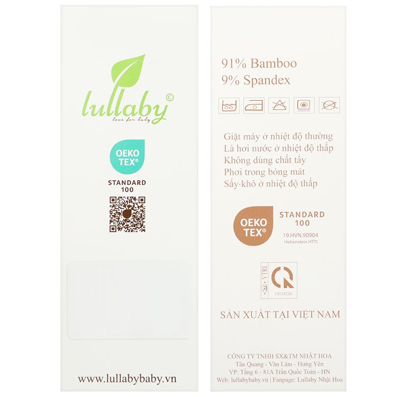 Bộ tay ngắn bé gái Lullaby NH395N màu hồng 23