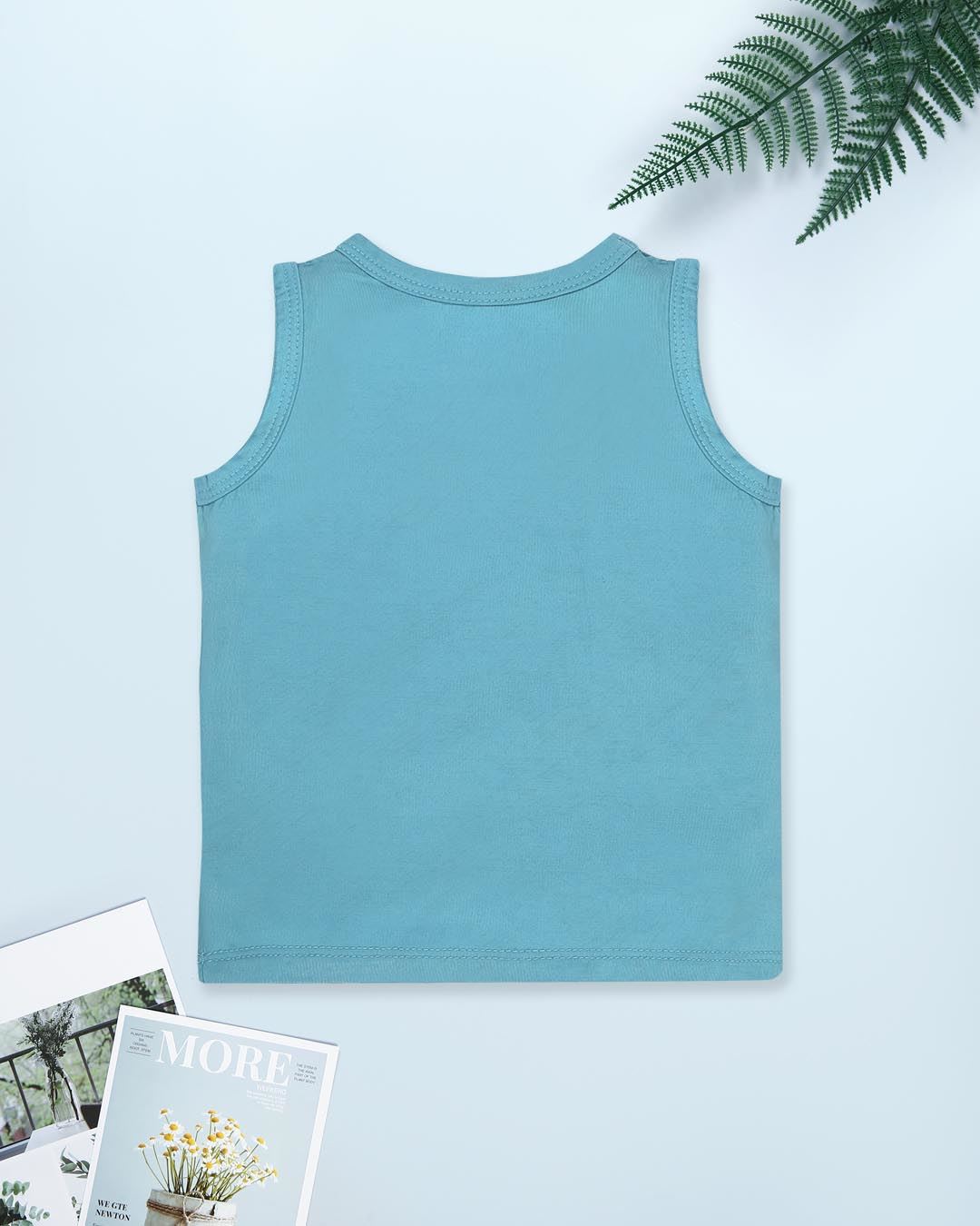 Bộ sát nách bé trai Lullaby NH984R màu nâu 13