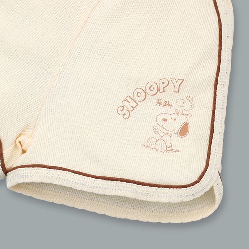Bộ sát nách bé trai Pony Kids in Snoopy màu xanh ghi 20